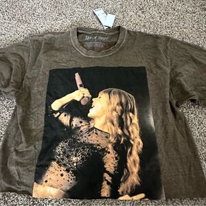 Urban Outfitters Kids Graphic Tee - Brown and Black